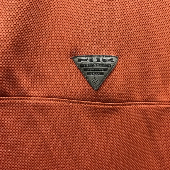 Columbia PHG Hunting Shooting Shirt 2XL Orange - Picture 3 of 4